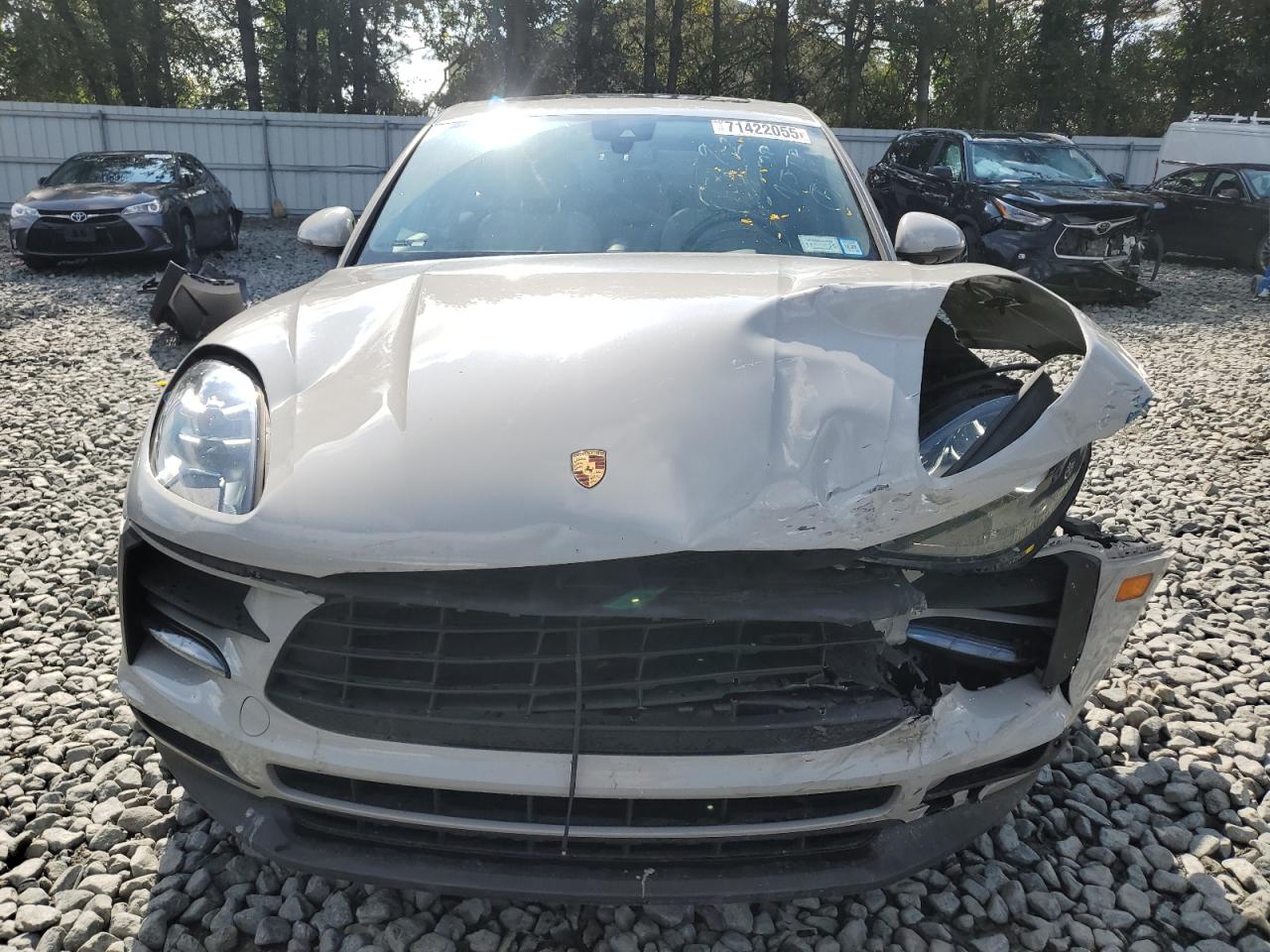 2021 Porsche Macan Gray vin: WP1AA2A59MLB03749