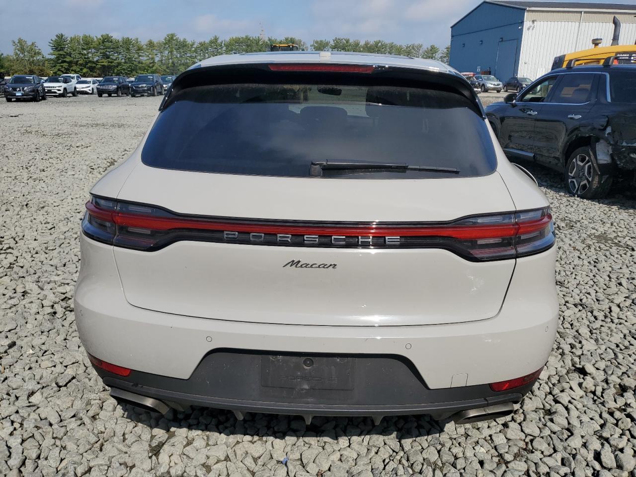 2021 Porsche Macan Gray vin: WP1AA2A59MLB03749