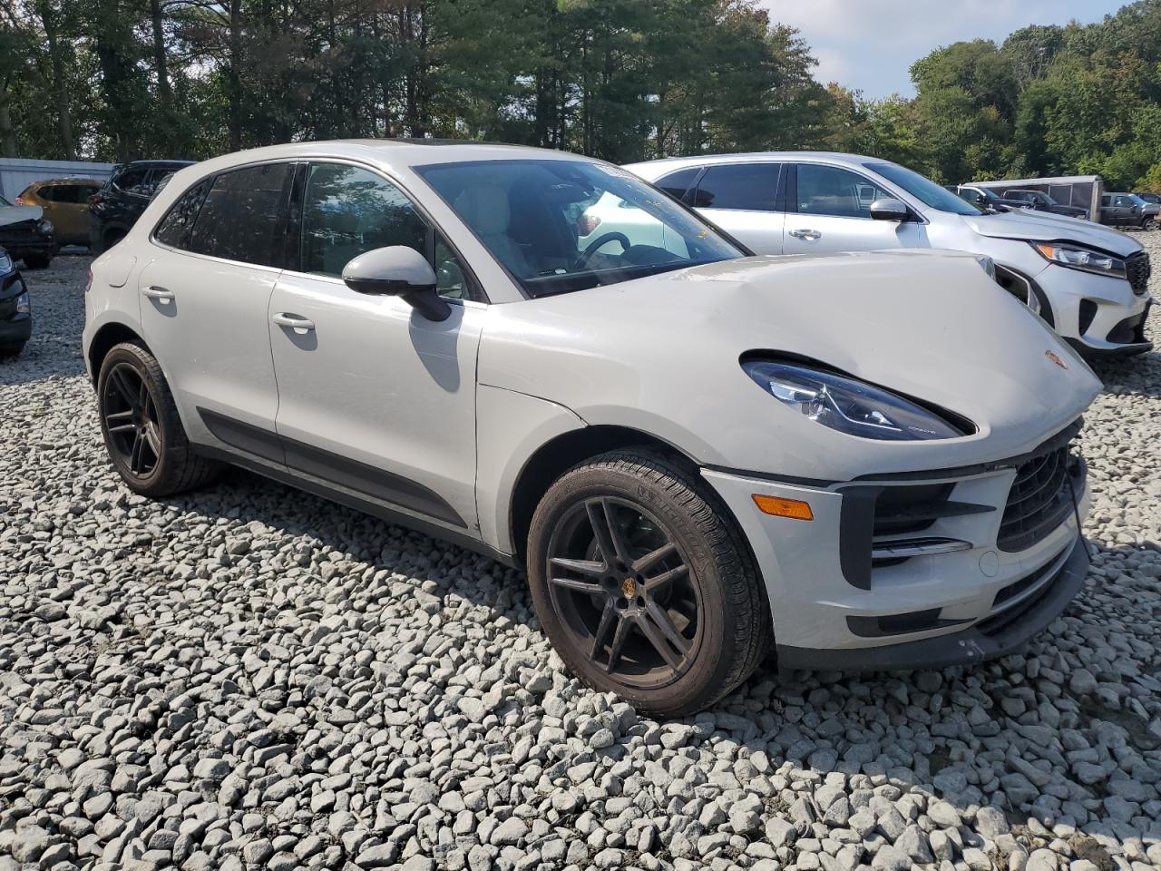 2021 Porsche Macan Gray vin: WP1AA2A59MLB03749