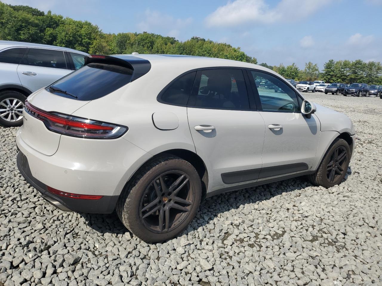 2021 Porsche Macan Gray vin: WP1AA2A59MLB03749