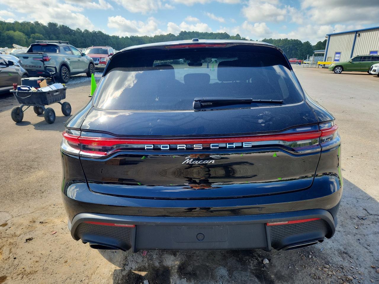 2023 Porsche Macan Base Black vin: WP1AA2A59PLB03268