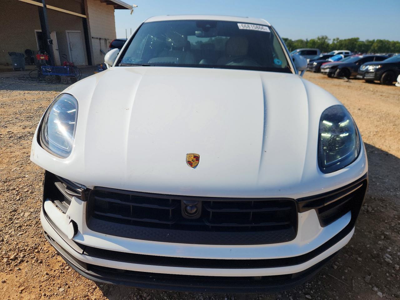 2023 Porsche Macan Base White vin: WP1AA2A59PLB11869