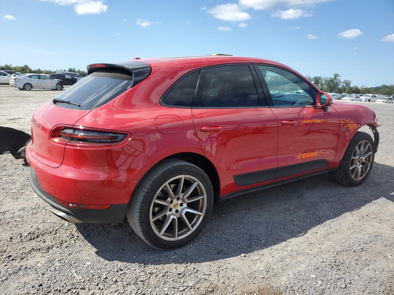 2018 Porsche Macan Красный vin: WP1AA2A5XJLB04758