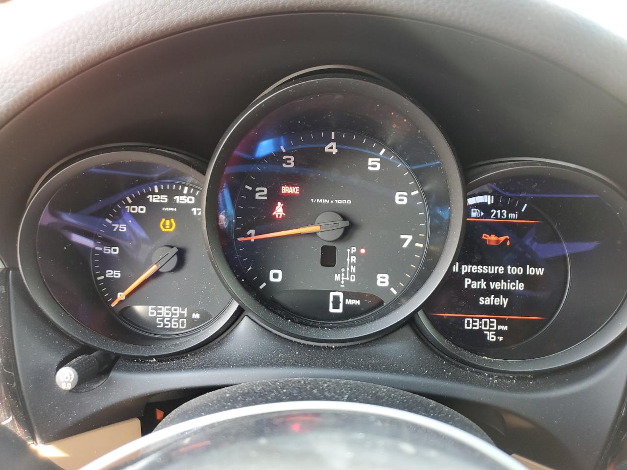 2018 Porsche Macan Красный vin: WP1AA2A5XJLB04758