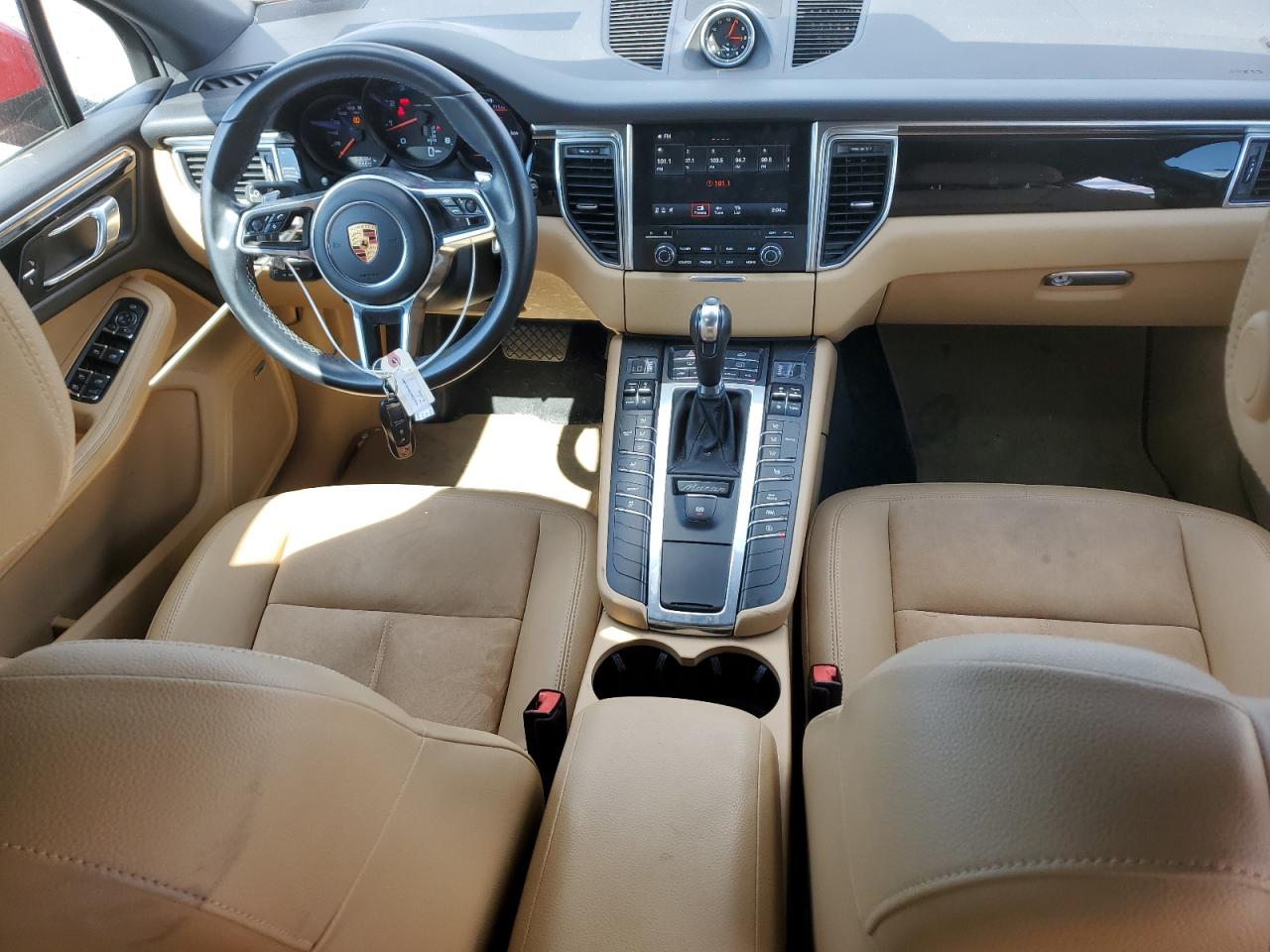2018 Porsche Macan Красный vin: WP1AA2A5XJLB04758