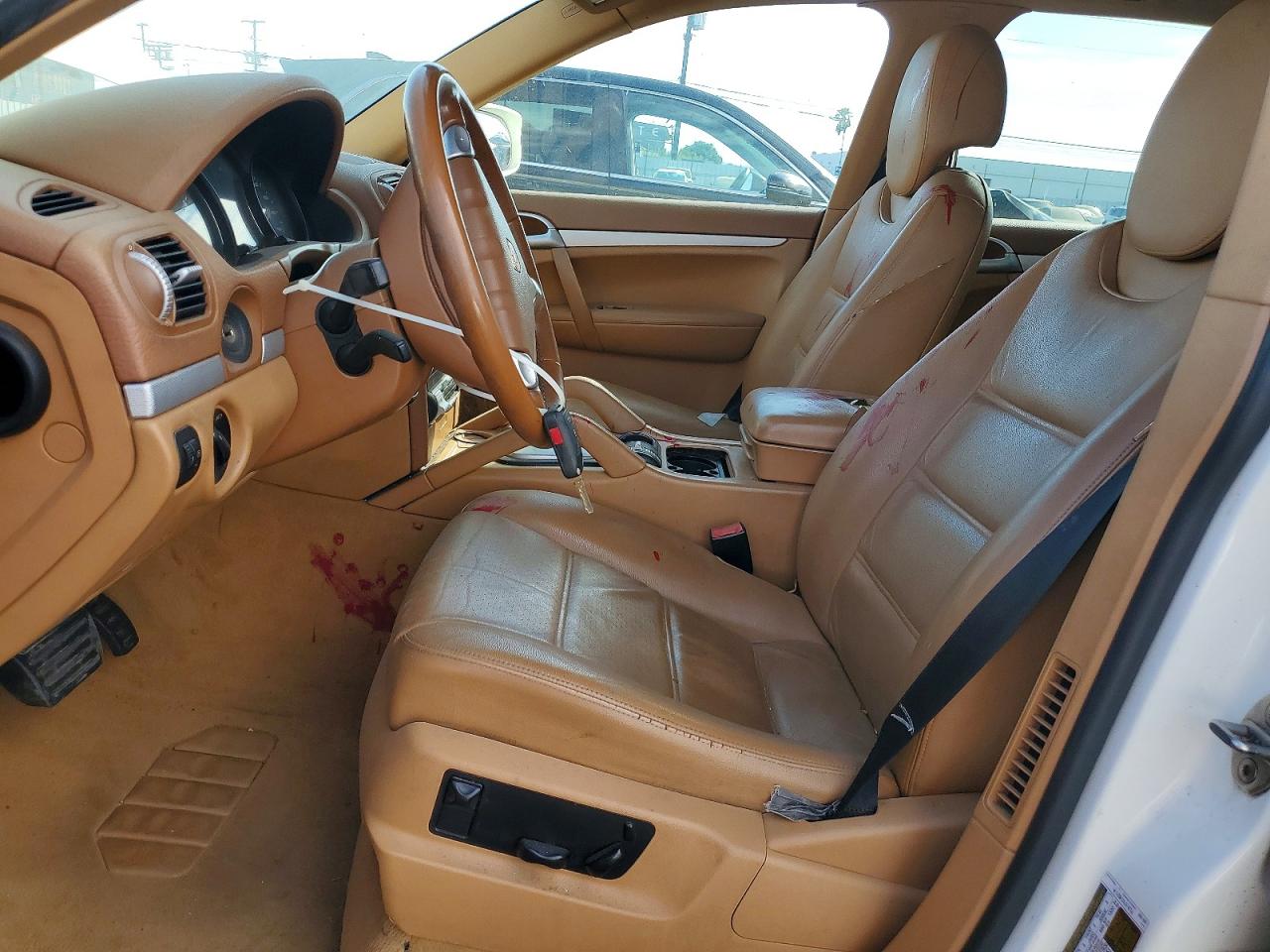 2010 Porsche Cayenne White vin: WP1AA2AP2ALA02694