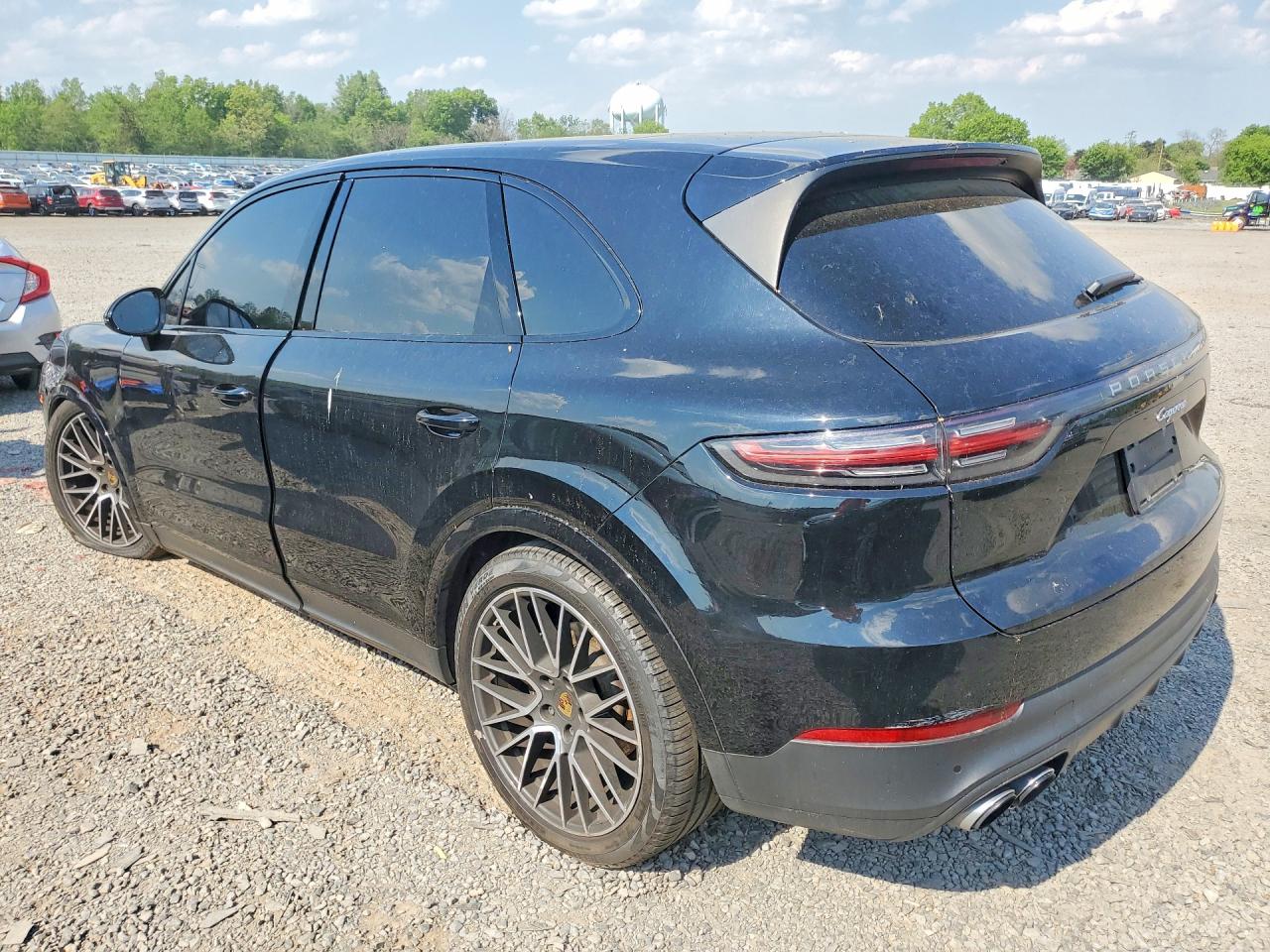2020 Porsche Cayenne Black vin: WP1AA2AY1LDA01154