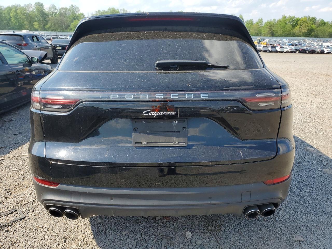 2020 Porsche Cayenne Black vin: WP1AA2AY1LDA01154