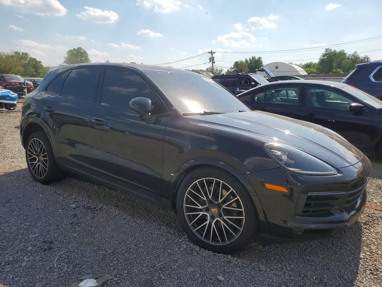 2020 Porsche Cayenne Black vin: WP1AA2AY1LDA01154