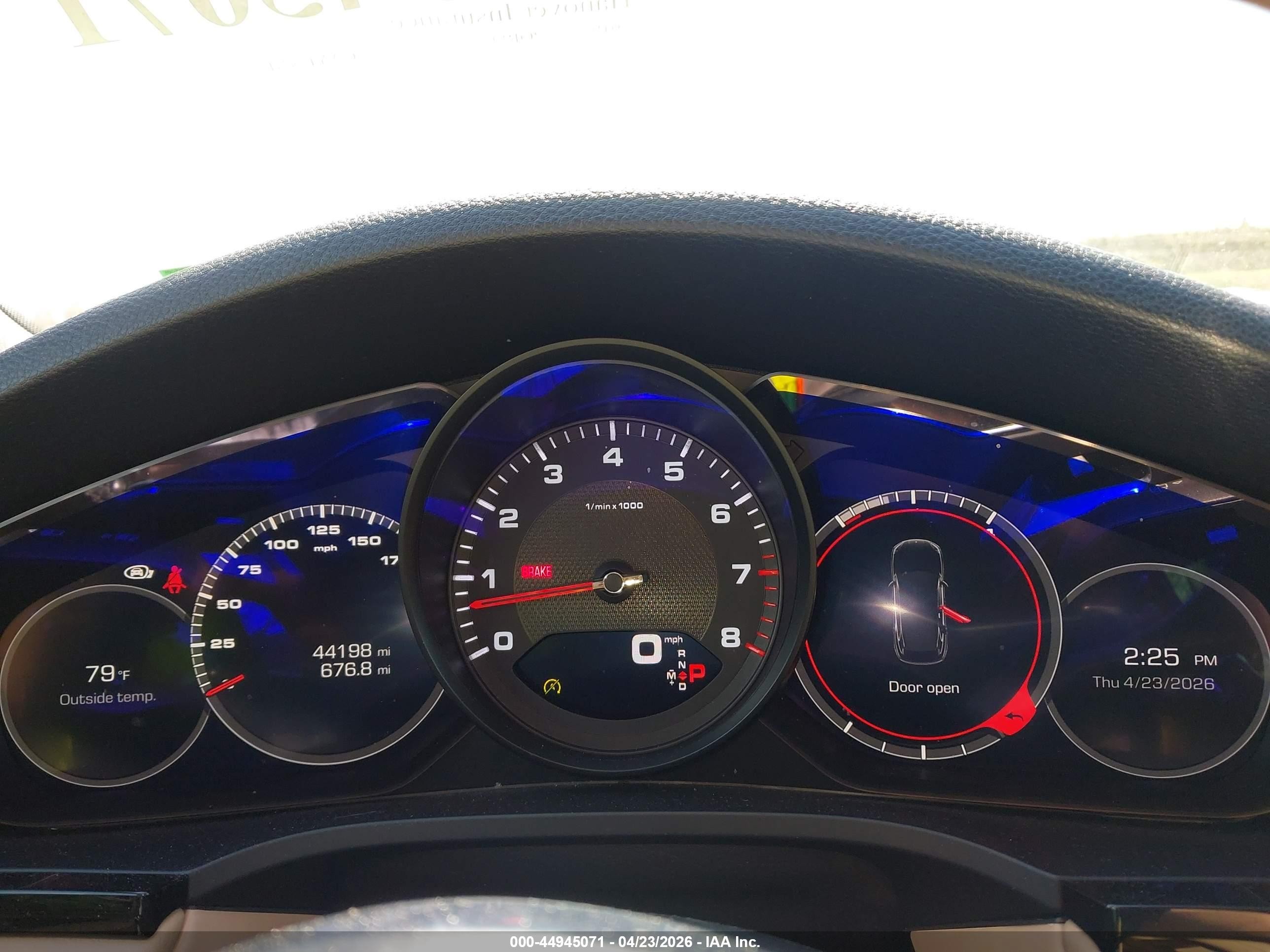 2019 Porsche Cayenne   Brown vin: WP1AA2AY4KDA18867