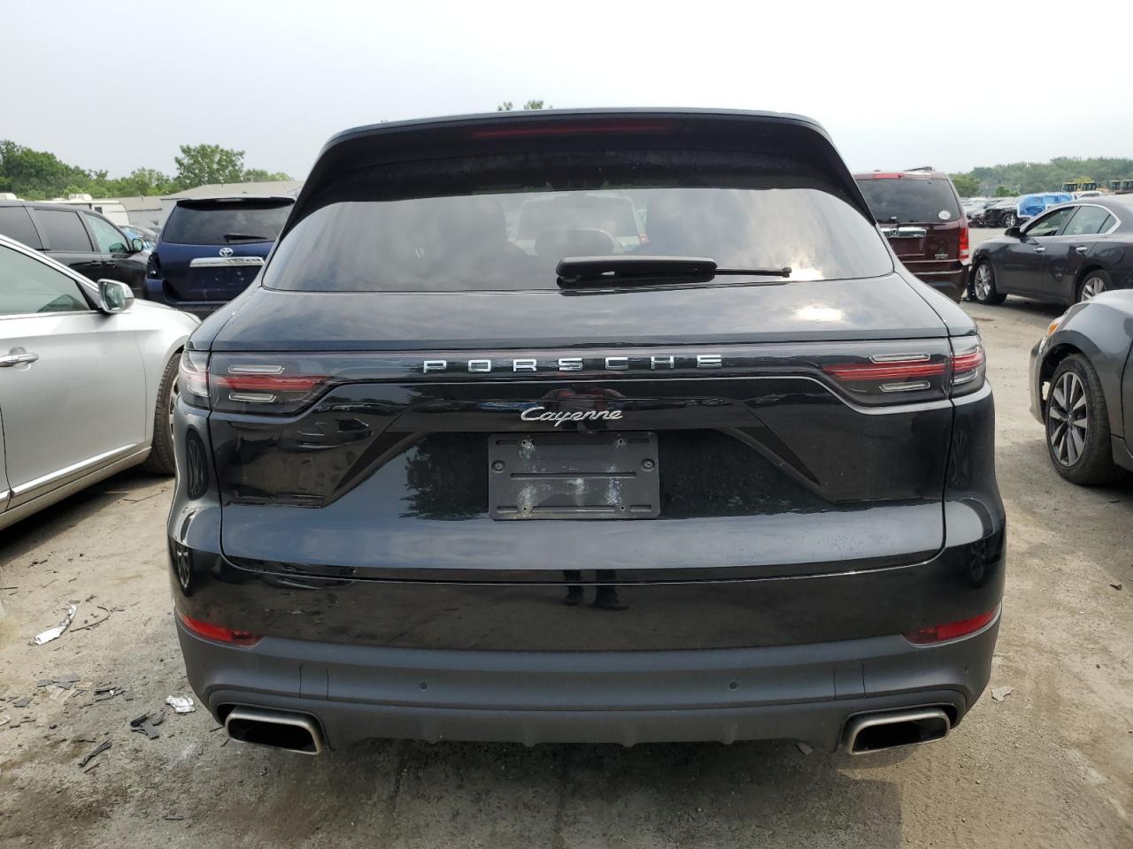 2020 Porsche Cayenne Black vin: WP1AA2AY4LDA03643