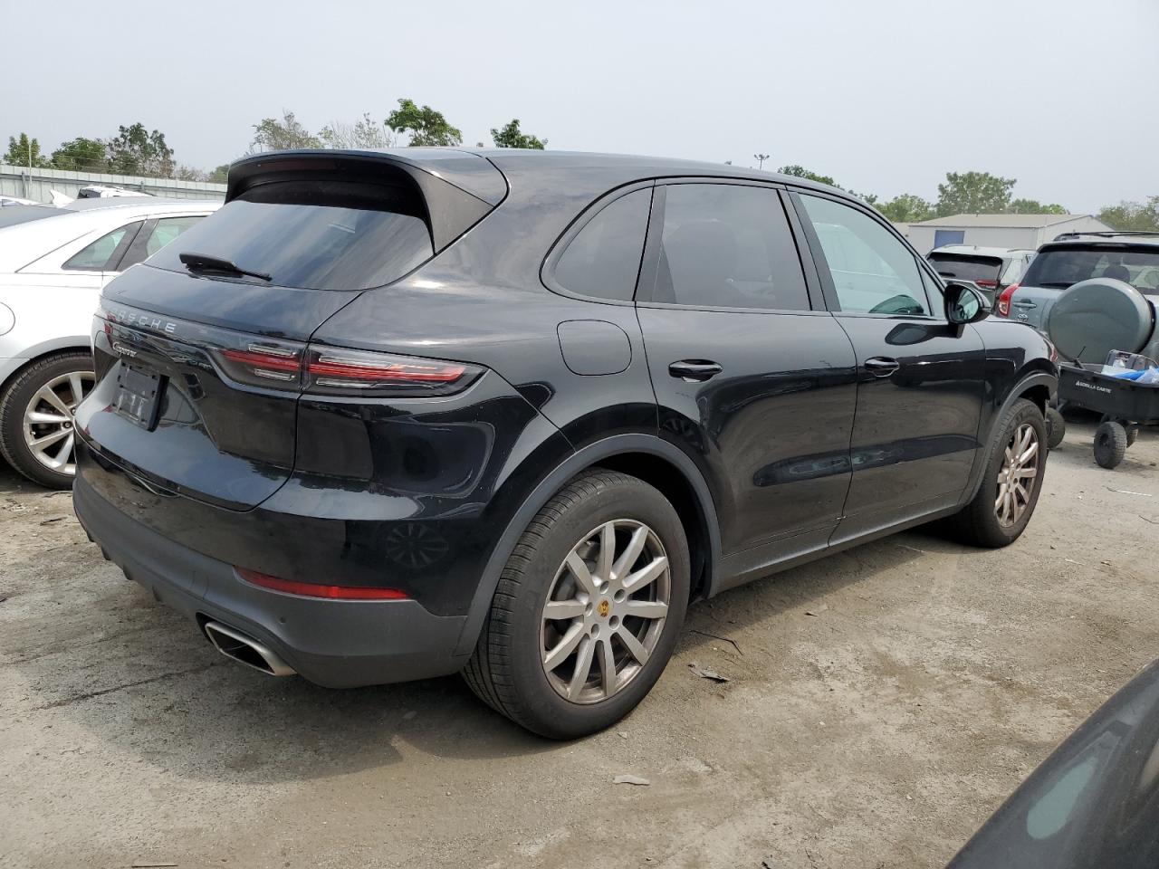 2020 Porsche Cayenne Black vin: WP1AA2AY4LDA03643