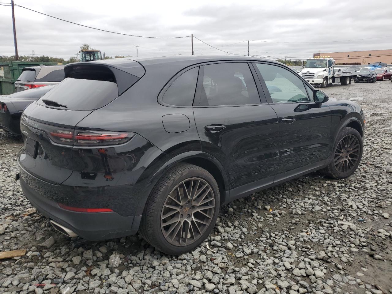 2020 Porsche Cayenne Черный vin: WP1AA2AY5LDA02596