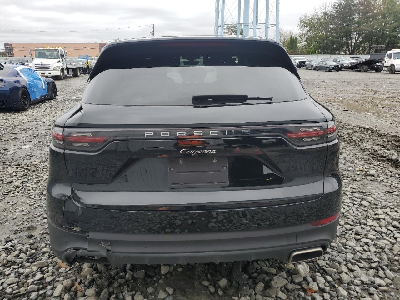 2020 Porsche Cayenne Черный vin: WP1AA2AY5LDA02596