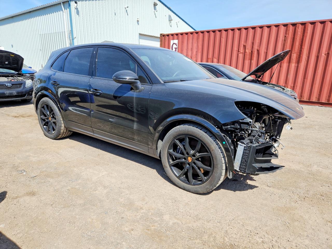 2025 Porsche Cayenne Black vin: WP1AA2AY8SDA03207
