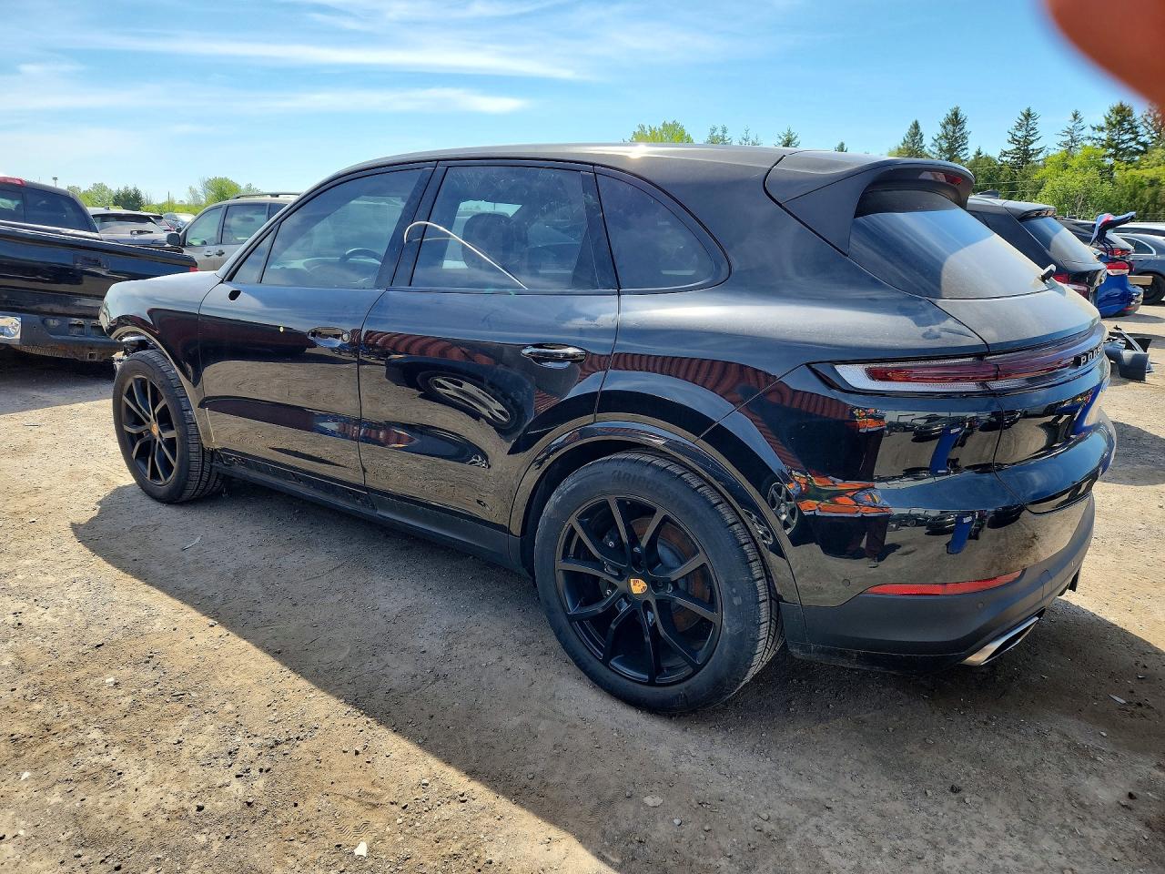 2025 Porsche Cayenne Black vin: WP1AA2AY8SDA03207