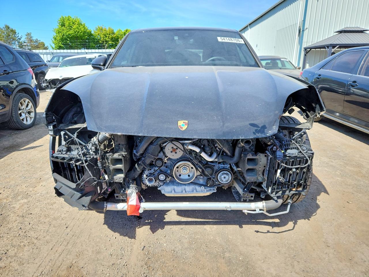 2025 Porsche Cayenne Black vin: WP1AA2AY8SDA03207
