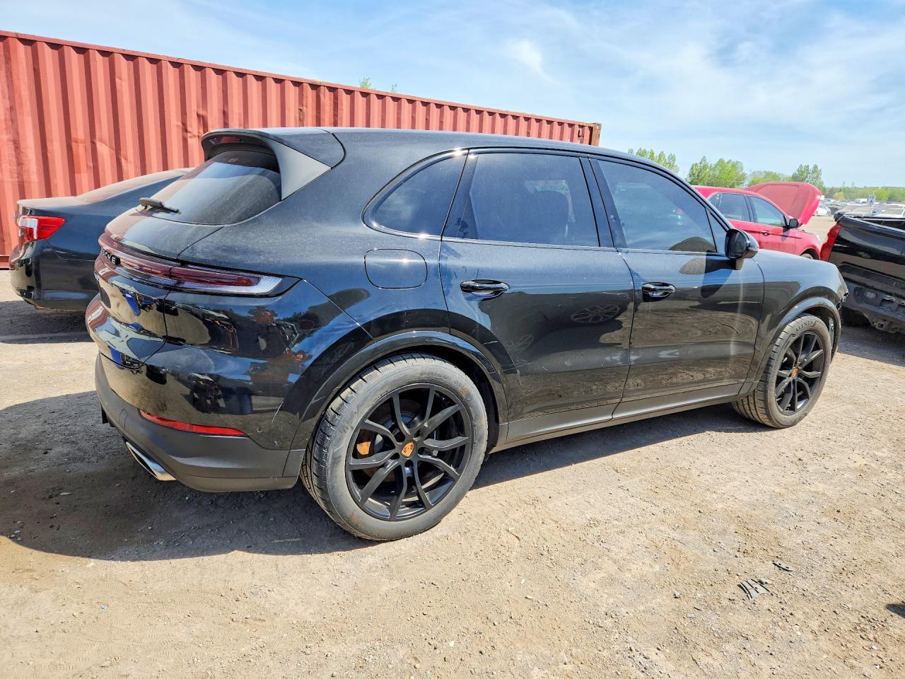 2025 Porsche Cayenne Black vin: WP1AA2AY8SDA03207