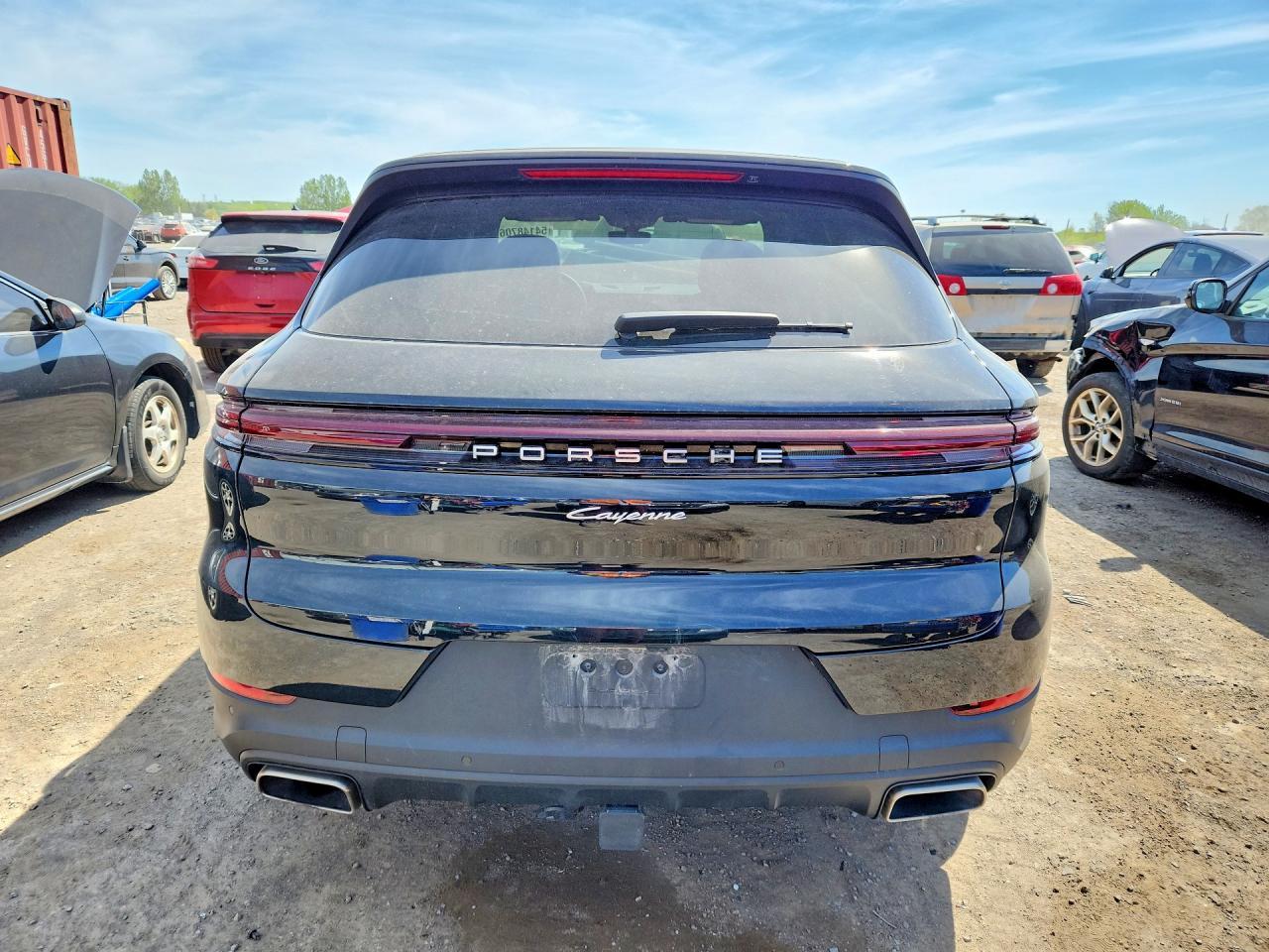 2025 Porsche Cayenne Black vin: WP1AA2AY8SDA03207
