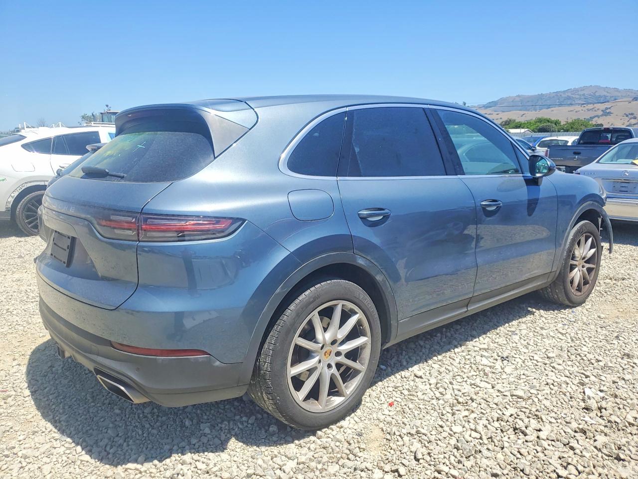 2019 Porsche Cayenne Gray vin: WP1AA2AYXKDA06934