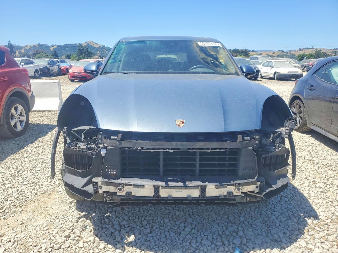 2019 Porsche Cayenne Gray vin: WP1AA2AYXKDA06934