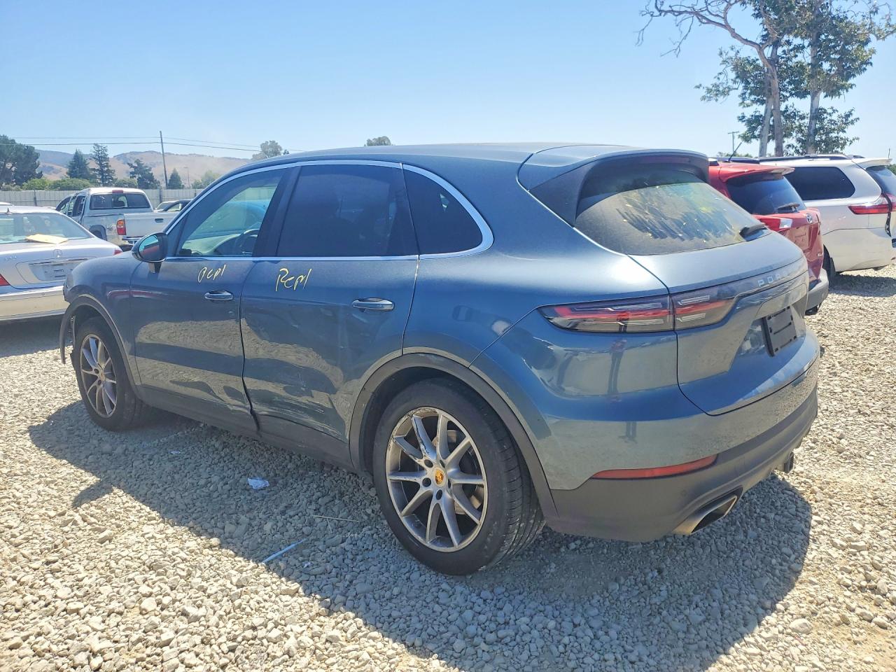 2019 Porsche Cayenne Gray vin: WP1AA2AYXKDA06934