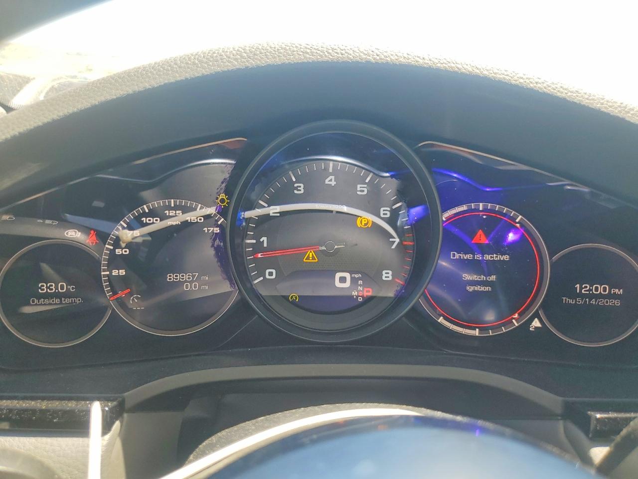 2019 Porsche Cayenne Gray vin: WP1AA2AYXKDA06934
