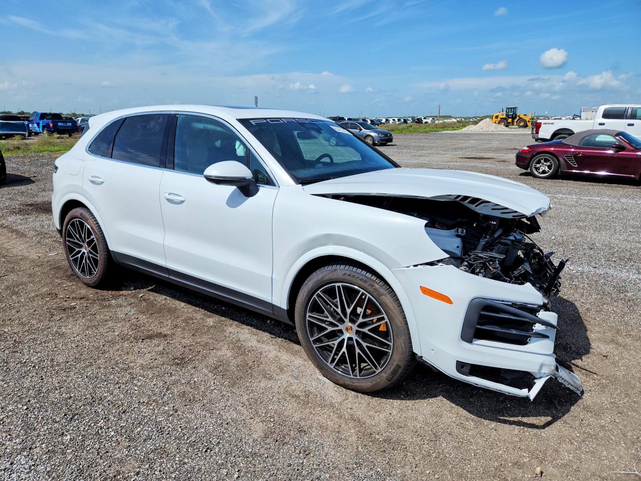 2026 Porsche Cayenne White vin: WP1AA2AYXTDA04005