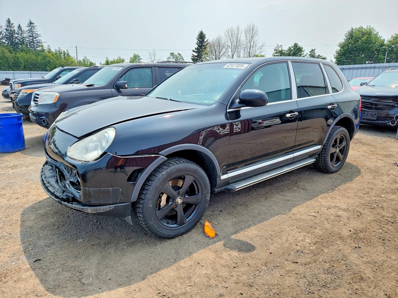 2004 Porsche Cayenne S Black vin: WP1AB29P04LA72538