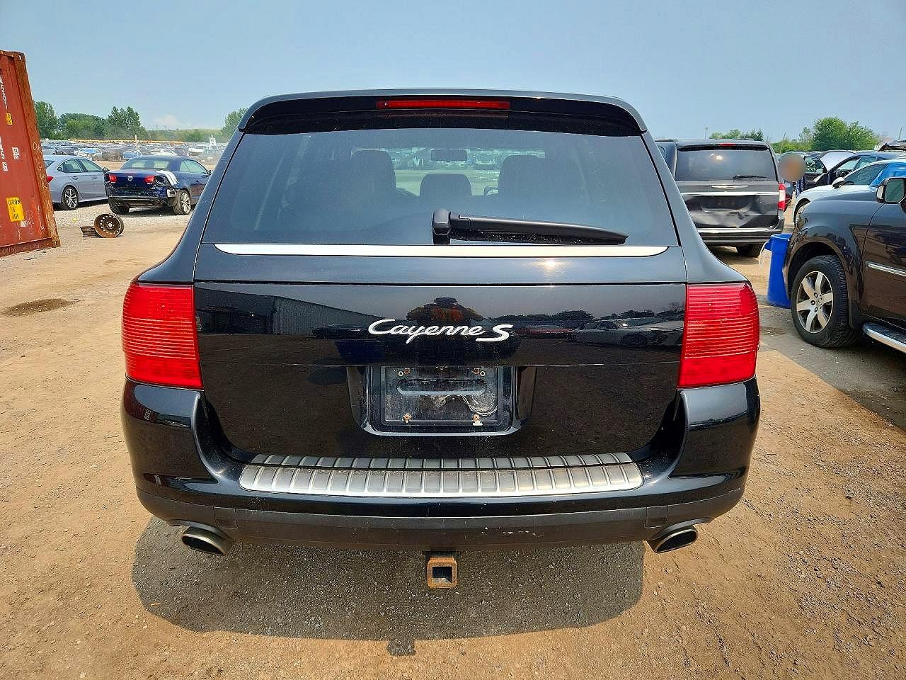2004 Porsche Cayenne S Black vin: WP1AB29P04LA72538