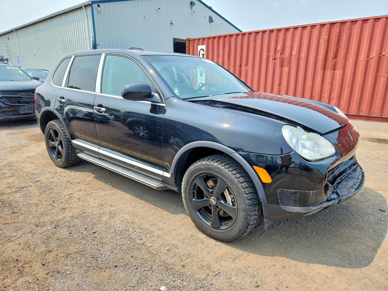 2004 Porsche Cayenne S Black vin: WP1AB29P04LA72538