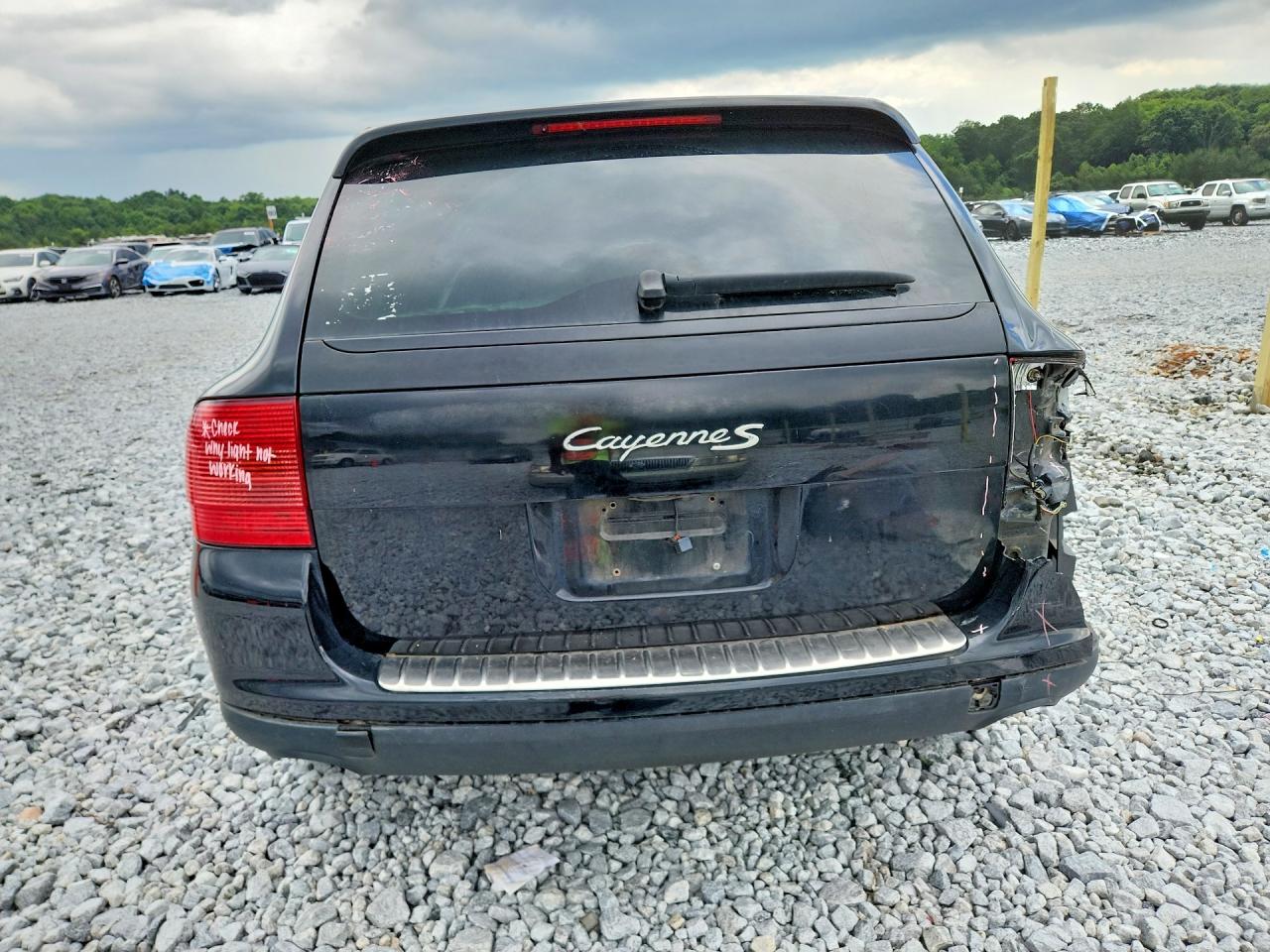 2005 Porsche Cayenne S Black vin: WP1AB29P05LA65218