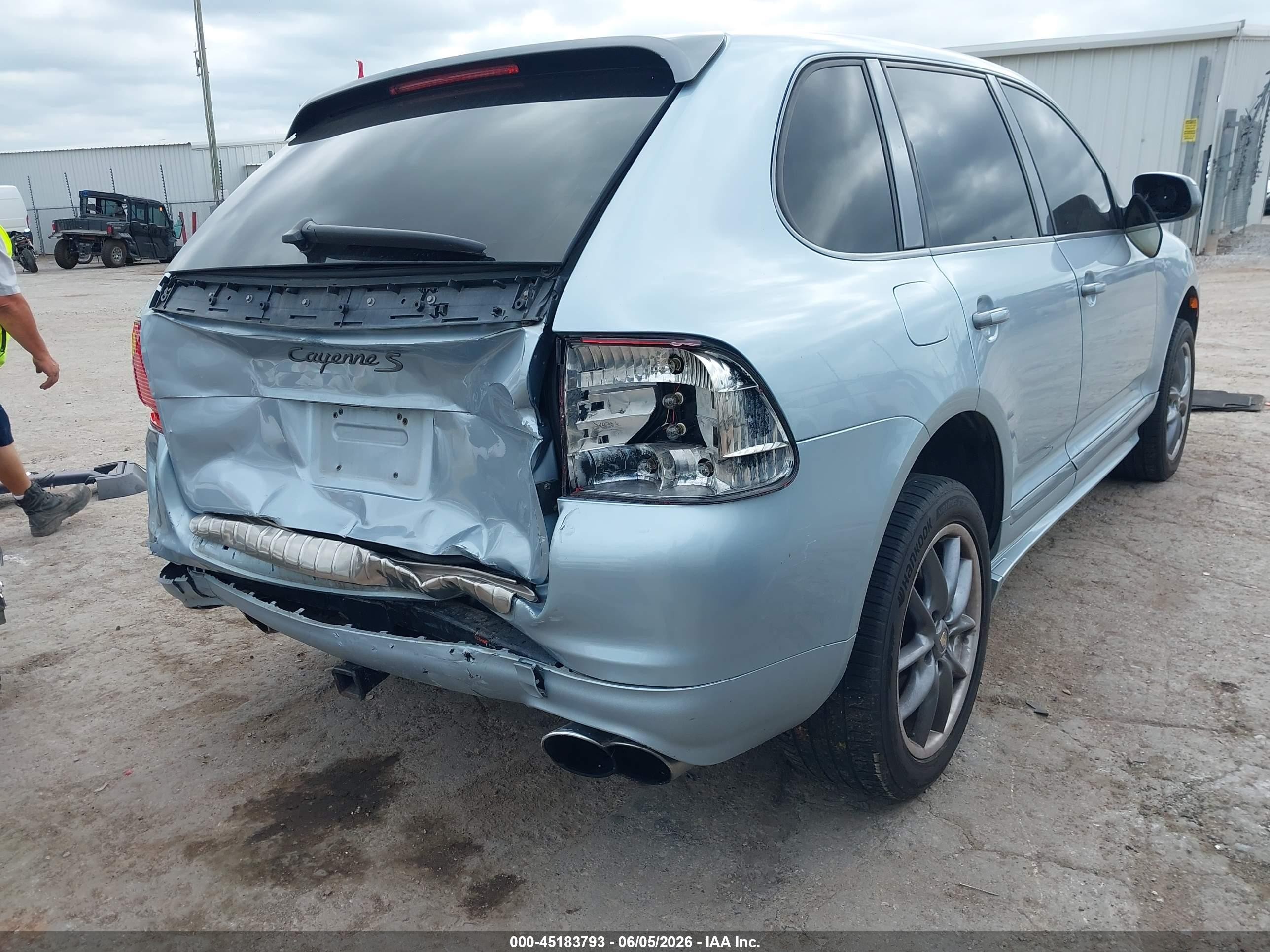 2006 Porsche Cayenne S/s Titanium Edition Blue vin: WP1AB29P06LA70856