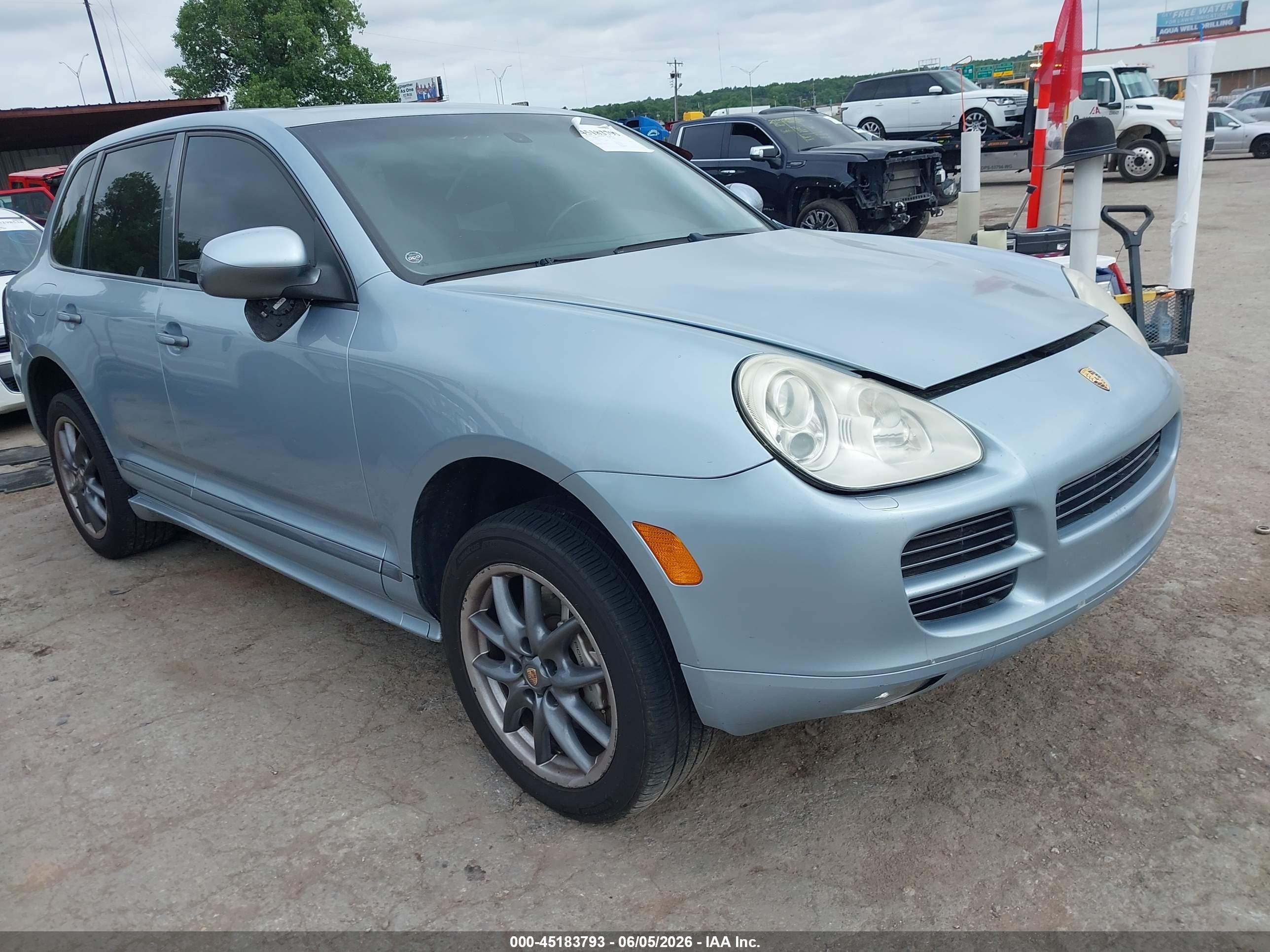 2006 Porsche Cayenne S/s Titanium Edition Blue vin: WP1AB29P06LA70856