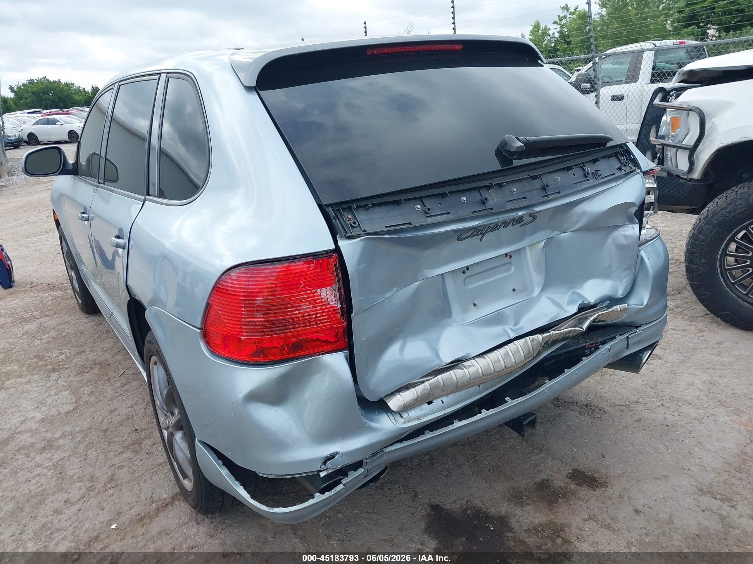2006 Porsche Cayenne S/s Titanium Edition Blue vin: WP1AB29P06LA70856