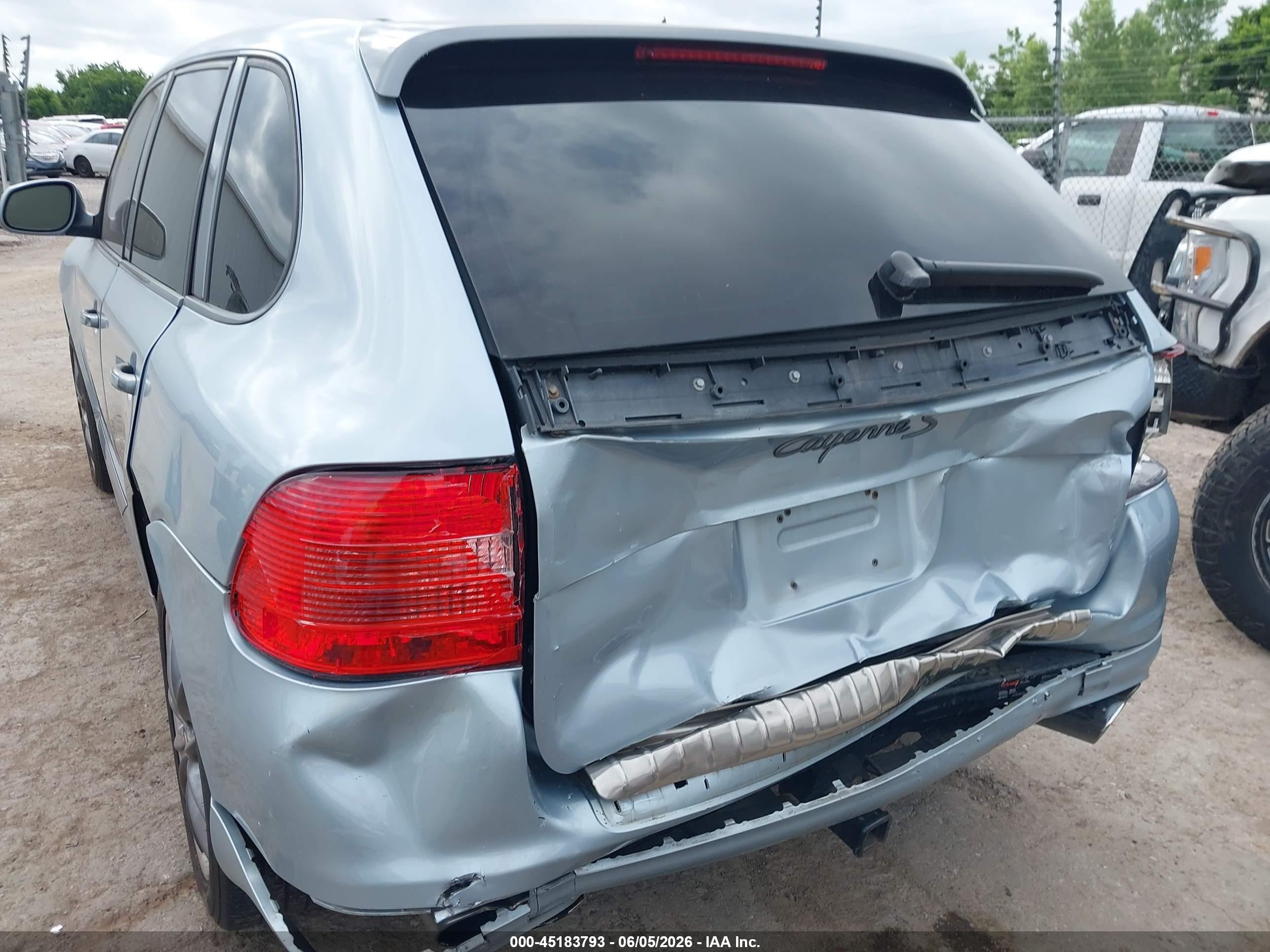 2006 Porsche Cayenne S/s Titanium Edition Blue vin: WP1AB29P06LA70856