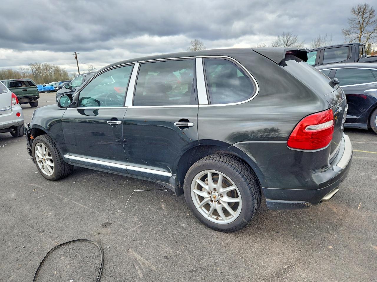 2008 Porsche Cayenne S Black vin: WP1AB29P08LA46060