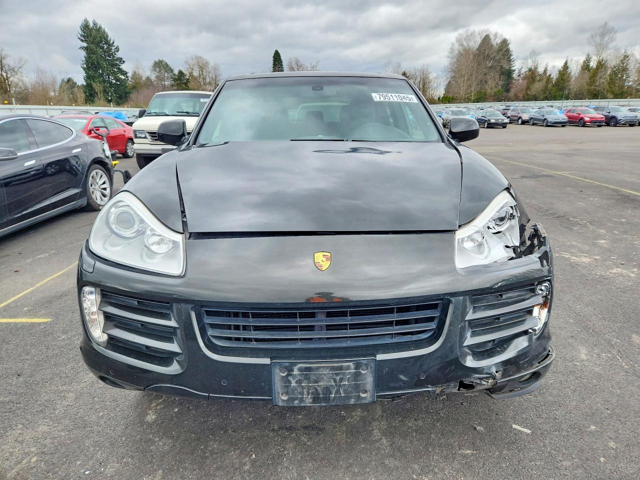 2008 Porsche Cayenne S Black vin: WP1AB29P08LA46060