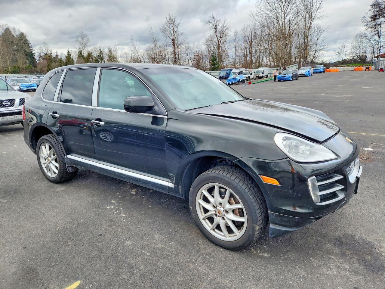 2008 Porsche Cayenne S Black vin: WP1AB29P08LA46060