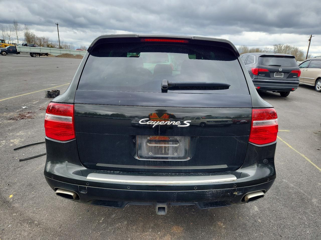 2008 Porsche Cayenne S Black vin: WP1AB29P08LA46060