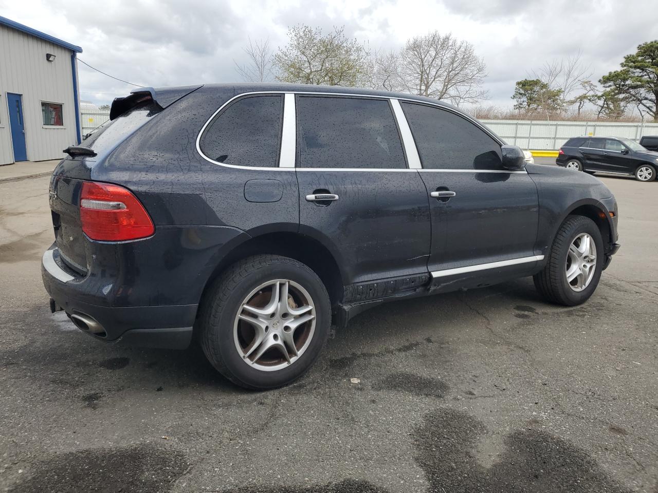 2009 Porsche Cayenne S Black vin: WP1AB29P09LA45962 Damage: Right Rear Door, Heavy Scratch, 4 To 5 Inches