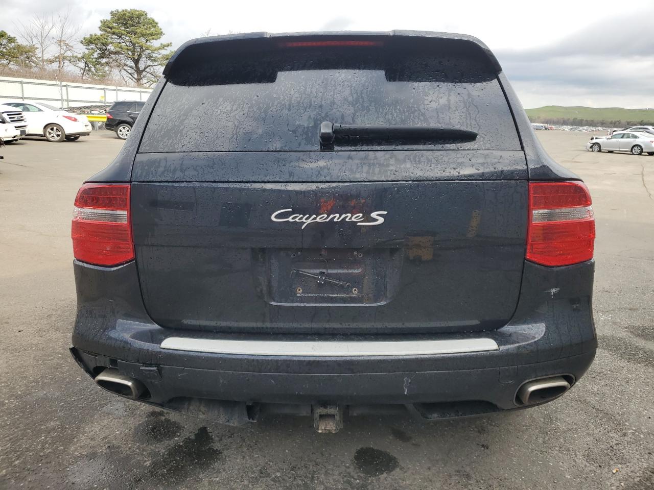 2009 Porsche Cayenne S Black vin: WP1AB29P09LA45962 Damage: Rear Bumper, Broken, Replacement Required