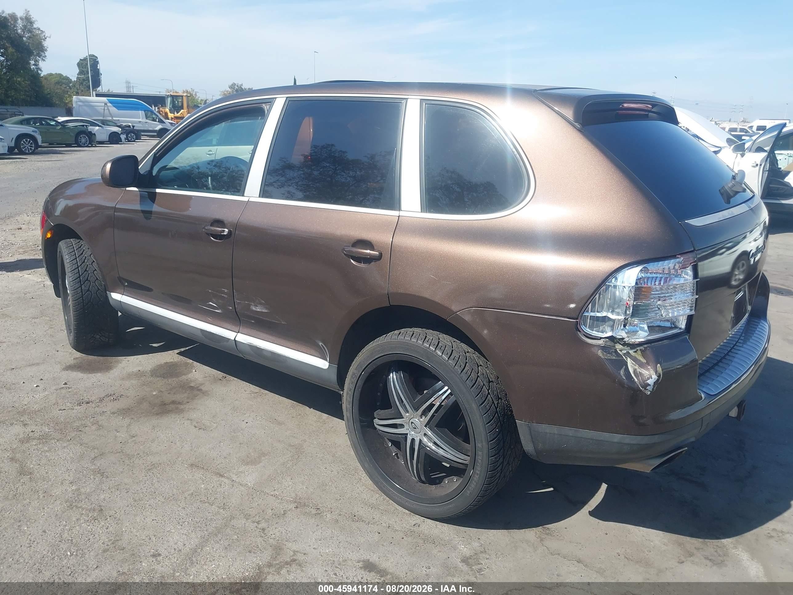 2004 Porsche Cayenne S Brown vin: WP1AB29P14LA77179