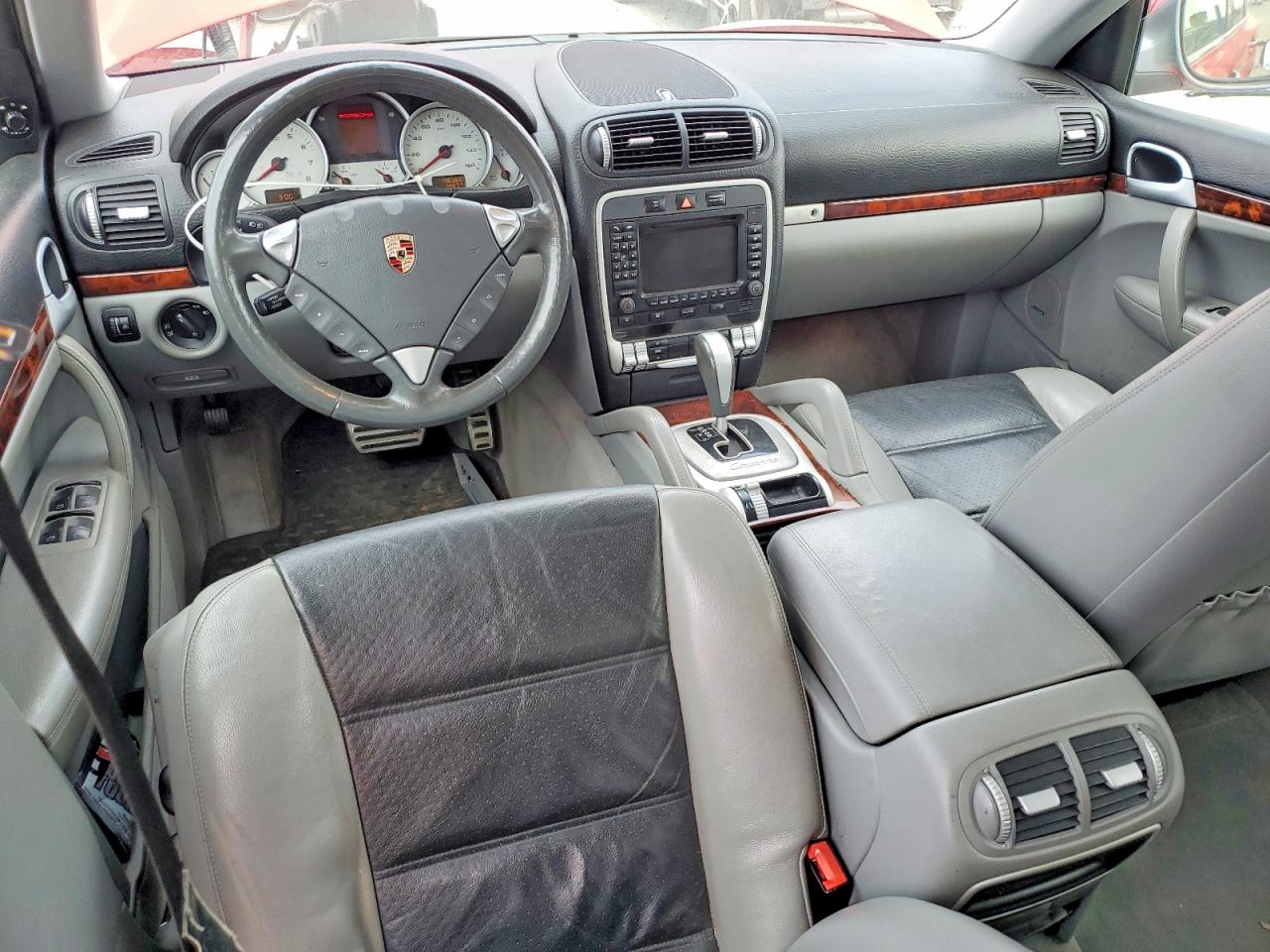 2006 Porsche Cayenne S Red vin: WP1AB29P16LA67593