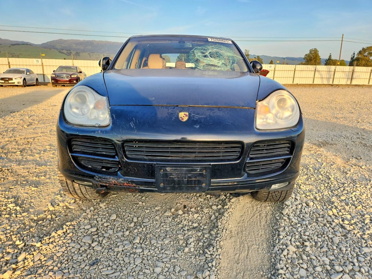 2006 Porsche Cayenne S Black vin: WP1AB29P16LA68789