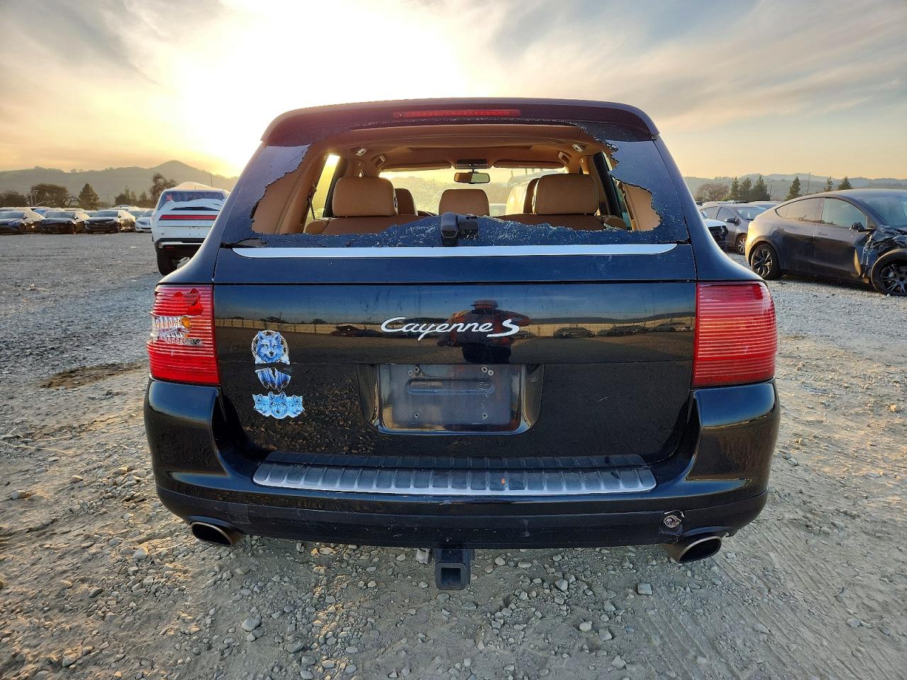 2006 Porsche Cayenne S Black vin: WP1AB29P16LA68789