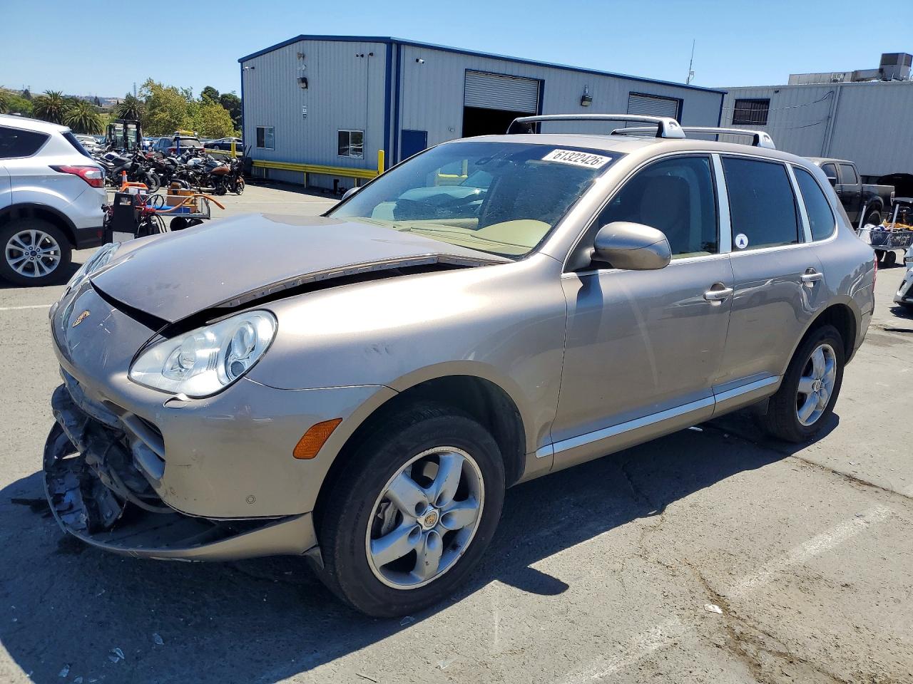 2006 Porsche Cayenne S Gray vin: WP1AB29P26LA62306