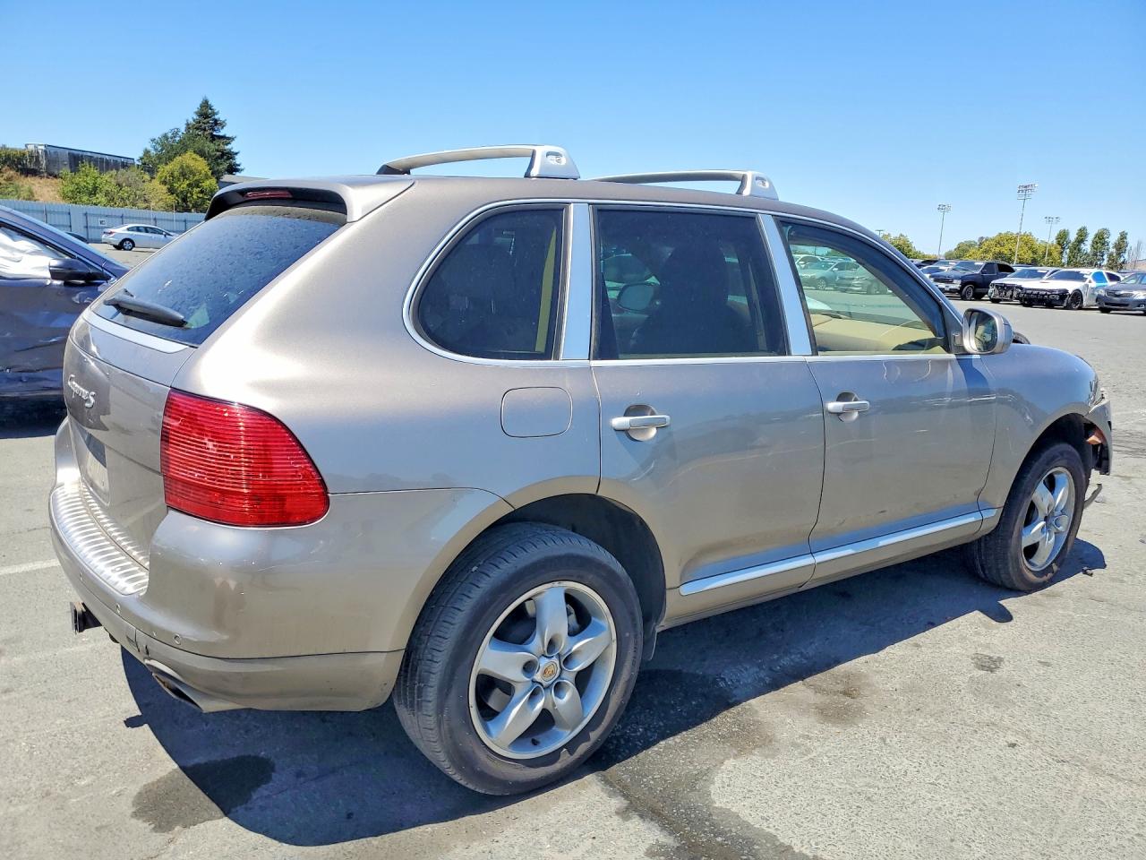 2006 Porsche Cayenne S Gray vin: WP1AB29P26LA62306