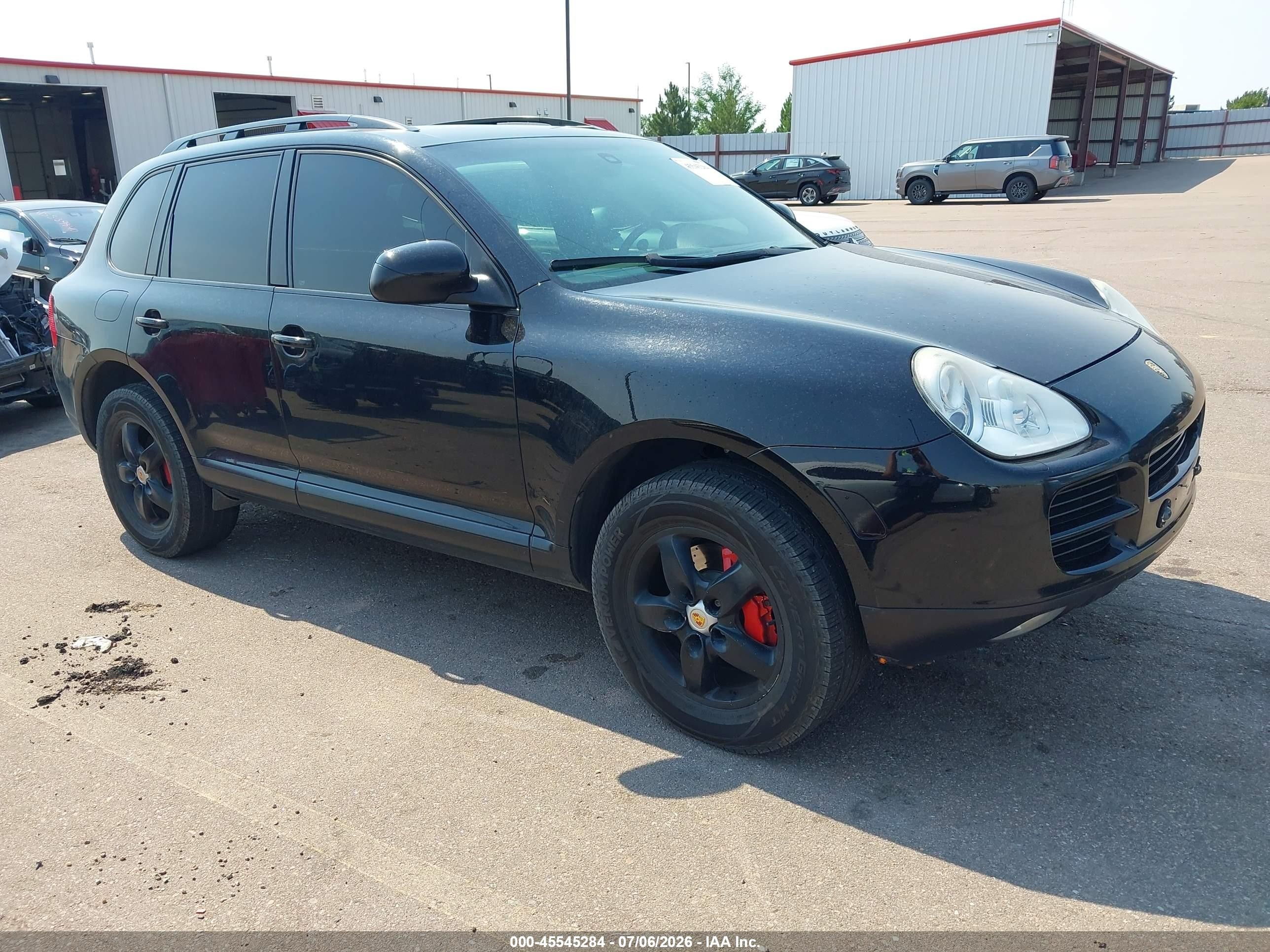 2006 Porsche Cayenne S/s Titanium Edition Black vin: WP1AB29P26LA66209