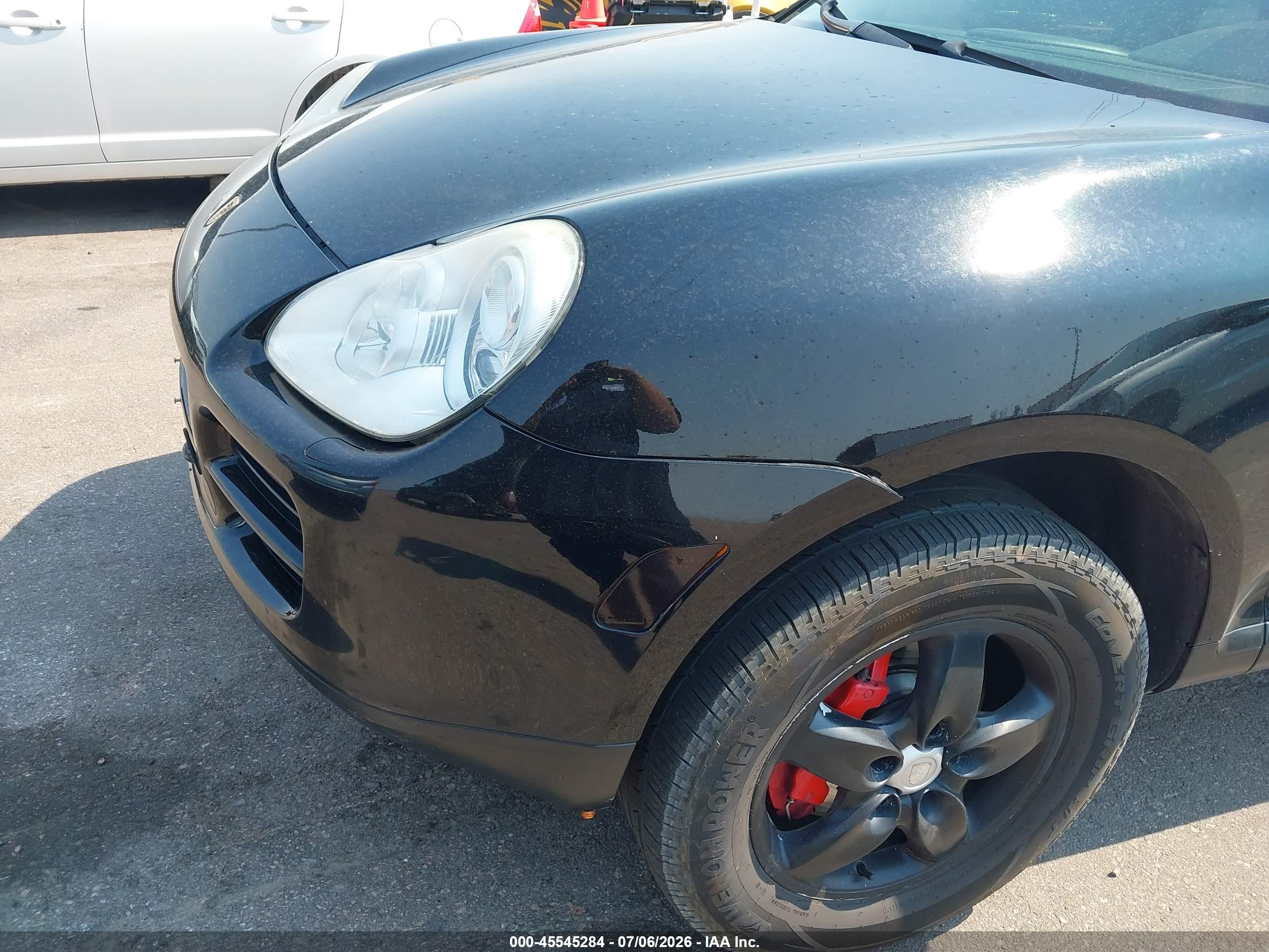 2006 Porsche Cayenne S/s Titanium Edition Black vin: WP1AB29P26LA66209